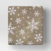30” 20 Sq Ft Christmas Roll Wrap White Snowflakes On Brown Kraft - Wondershop™ -Old World Christmas GUEST 0065f16f 7d84 4663 aa43 d905871b2151