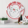 LED Animated Christmas Neon Santa Hangable Sign White/Red/Green - Wondershop™ -Old World Christmas GUEST 00f9ca55 7b2a 4ca2 858f 2bc1a9ecfb14