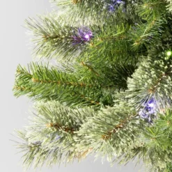 Pre-lit Slim Virginia Pine Artificial Christmas Tree Dual Color LED Lights - Wondershop™ -Old World Christmas GUEST 060a05ed 4873 4fd2 ae42 bc374beaa18c