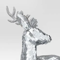 Christmas Silver Sitting Deer Decor - Wondershop™ -Old World Christmas GUEST 07dfe9c6 3b6f 448f a7de 661a8f3c39c3