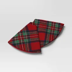 16" Christmas Dia Red/Green Plaid Mini Tree Skirt - Wondershop™ -Old World Christmas GUEST 07eefa95 de3e 4860 8596 c8343bc92c50