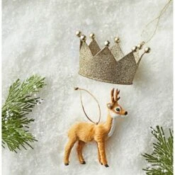 Metal Glitter Crown Christmas Tree Ornament - Wondershop™ -Old World Christmas GUEST 09398036 e7e6 4d59 8916 6043170a8682