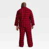 Men's Plaid Flannel Long Sleeve Shirt And Pants Holiday Matching Family Pajama Set - Wondershop™ Red/Black -Old World Christmas GUEST 0aadbc22 f28b 4768 8588 35c27c13d6bb