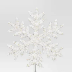 13.5" Pre-lit Snowflake Christmas Warm White LED Lights Tree Topper - Wondershop™ 7 13.5" Pre-lit Snowflake Christmas Warm White LED Lights Tree Topper - Wondershop™ -Old World Christmas GUEST 0bd112e4 70c9 43ea b229 b1bbe00d4d17