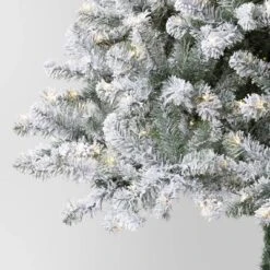 7.5' Pre-Lit Flocked Full Alberta Spruce Artficial Christmas Tree With Warm White LED Lights - Wondershop™ 8 7.5' Pre-Lit Flocked Full Alberta Spruce Artficial Christmas Tree With Warm White LED Lights - Wondershop™ -Old World Christmas GUEST 0bf78a47 e2c5 47bd 8028 f787c75c1c84