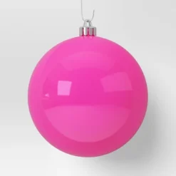 9ct 100mm Christmas Shatterproof Ornament Set Dark Hot Pink - Wondershop™ -Old World Christmas GUEST 0c8170e0 8083 4511 8890 ba7503d2e008