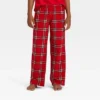 Kids' Plaid Microfleece Holiday Matching Family Pajama Pants - Wondershop™ Red -Old World Christmas GUEST 0e1d99bc 077e 4d46 a71c 9cfaf08ebe5f