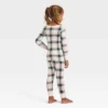Toddler Plaid Ribbed Long Sleeve Shirt And Pants Holiday Matching Family Pajama Set - Wondershop™ Cream -Old World Christmas GUEST 0e882f75 f89a 49f4 bad4 e2701e2603bf