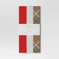 30ct Christmas Tissue Paper Brown Plaid/Red/White - Wondershop™ 5 30ct Christmas Tissue Paper Brown Plaid/Red/White - Wondershop™ -Old World Christmas GUEST 1166233e 8fae 4c74 b754 90f24b9021bb