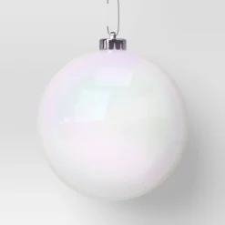 4ct 150mm Christmas Ornament Set Iridescent White/Clear - Wondershop™ -Old World Christmas GUEST 1352eb7e 20eb 4a2f b74d 5cd01a74d352