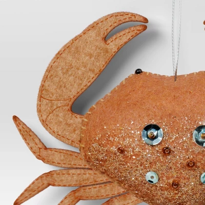 Christmas Fabric Crab Ornament - Wondershop™ 4 Christmas Fabric Crab Ornament - Wondershop™ - Image 2