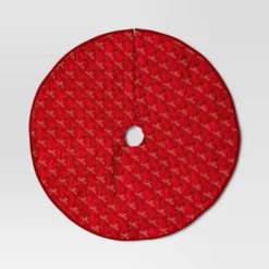 48" Christmas Embroidered Bow Velvet Tree Skirt Red - Wondershop™ -Old World Christmas GUEST 1cf4a7fb a45e 4de8 953f affa7fd1cdb0