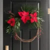 24" Poinsettia Flower And Vine Artificial Christmas Wreath Red - Wondershop™ 2 24" Poinsettia Flower And Vine Artificial Christmas Wreath Red - Wondershop™ -Old World Christmas GUEST 2334786f 6bb9 409e 89c1 4c5639830abb