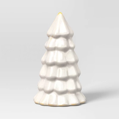 3ct Christmas Ceramic White Tree Set - Wondershop™ 5 3ct Christmas Ceramic White Tree Set - Wondershop™ - Image 3