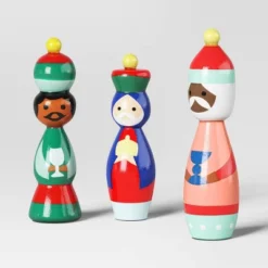 9pc Wood Christmas Nativity Scene Figurine Set - Wondershop™ -Old World Christmas GUEST 285fc49c 800d 4226 9b17 78f7159e8b28