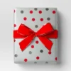 30” 25 Sq Ft Christmas Roll Wrap Red Gray Silver Dot - Wondershop™ -Old World Christmas GUEST 2c93ec77 f6cc 4597 b9f6 95cb9c30f1c3