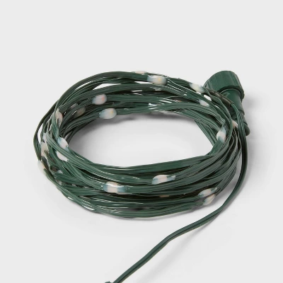 50ct LED Heavy Duty Dewdrop Christmas Indoor Fairy String Lights With Green Wire - Wondershop™ 4 50ct LED Heavy Duty Dewdrop Christmas Indoor Fairy String Lights With Green Wire - Wondershop™ - Image 2