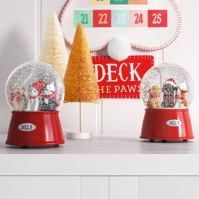 Dogs Snow Globe - Wondershop™ 3 Dogs Snow Globe - Wondershop™