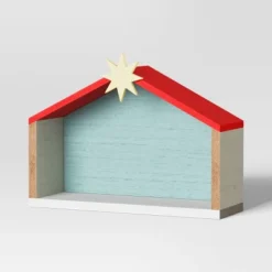 9pc Wood Christmas Nativity Scene Figurine Set - Wondershop™ -Old World Christmas GUEST 324c5022 2059 4f6d 8388 703051105d04