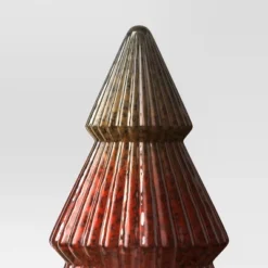 10.25" Battery Operated Lit Glass Christmas Tree Figurine - Wondershop™ -Old World Christmas GUEST 372f1c76 00f4 419f 90b7 7f5b54637763