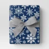 30” 25 Sq Ft Christmas Roll Wrap White Snowflakes On Blue - Wondershop™ -Old World Christmas GUEST 3e49bb18 8805 4391 845d 99af6f58fc5e