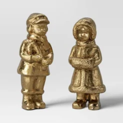 8pk Christmas Poly Animals/Trees/People Decor Set Gold - Wondershop™ -Old World Christmas GUEST 3fd6e91a 3a60 4bcd b477 74a1216a44af