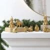 8pk Christmas Poly Figural Decor Set Birds/Bunny/Trees Gold - Wondershop™ -Old World Christmas GUEST 40411ce1 aad1 4e33 baef 6f2ee069427e