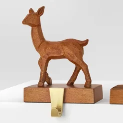 4pk Christmas Natural Carved Looking Deer - Wondershop™ -Old World Christmas GUEST 4116d323 1120 43dc 846d 2b091861db19