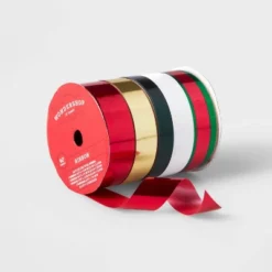 5 End Flat Christmas Ribbon 40' - Wondershop™ -Old World Christmas GUEST 46df1e84 7542 439a 97a3 5cca8302e487
