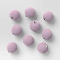 9ct 80mm Christmas Flocked Ball Ornament Set - Wondershop™ 22 9ct 80mm Christmas Flocked Ball Ornament Set - Wondershop™ -Old World Christmas GUEST 4ac453ed 8da5 45a2 a4e5 e744b3e245cb