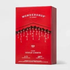 300ct Incandescent Mini Christmas Icicle Lights With White Wire - Wondershop™ -Old World Christmas GUEST 4ce9237b 04e4 40bf a8ab 62354b390c30