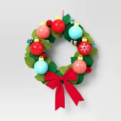 14.5" Pre-lit Battery Operated Christmas Novelty Wreath Green - Wondershop™ -Old World Christmas GUEST 4d5e737b fc91 402c ba2c 18db1320dfed