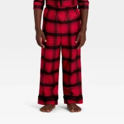 Toddler Plaid Long Sleeve Shirt And Pants Holiday Matching Family Pajama Set - Wondershop™ Red/Black -Old World Christmas GUEST 546cf5bf e704 43c8 b098 e42e92ff7008