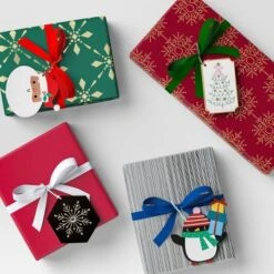 100ct Christmas Tie-On Gift Tags Classic Icons Multi-Pack - Wondershop™