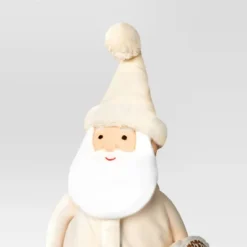 22.5" Fabric Santa Sculpture With Pinecone Wreath - Wondershop™ 6 22.5" Fabric Santa Sculpture With Pinecone Wreath - Wondershop™ -Old World Christmas GUEST 5870bc7b 7cf1 4b41 893f 3d4dd0391489