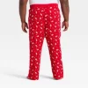 Men's Santa Print Ribbed Holiday Matching Family Pajama Pants - Wondershop™ Red -Old World Christmas GUEST 5d3fc2b5 8661 4841 9d05 a26fef1767ca