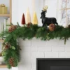 6' Mixed Greenery With Pinecones Artificial Christmas Garland Green - Wondershop™ -Old World Christmas GUEST 6106df37 c12e 45b3 a342 67428662380b