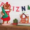 17.25" Fabric Gingerbread Woman Holding Tree Decorative Sculpture - Wondershop™ Brown -Old World Christmas GUEST 61b65659 1024 4595 b0d5 10fcf8ea353a