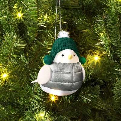 Christmas Featherly Friends Ornament Puffer Vest - Wondershop™ 3 Christmas Featherly Friends Ornament Puffer Vest - Wondershop™