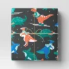 30" 50 Sq Ft Christmas Roll Wrap Dinosaurs On Black - Wondershop™ -Old World Christmas GUEST 6566b0e9 3bb7 4439 9df8 b370ea671fd5