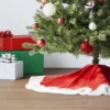 Christmas Plush With Fur Trim Tree Skirt Red And White - Wondershop™ -Old World Christmas GUEST 656963fe 3084 44a7 a9da 2d1862a758ce