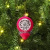 Christmas Flocking Ornament With Reflector Hot Pink - Wondershop™ -Old World Christmas GUEST 66147db6 4b38 4c43 8f49 c944565f8f87