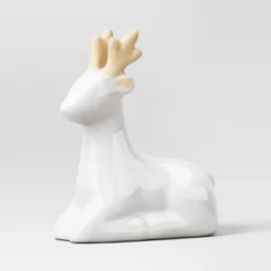 3ct Christmas Ceramic Deer Decor Set White- Wondershop™ -Old World Christmas GUEST 66be0bcb 57ef 439e 9c38 4ff08d7f83c1