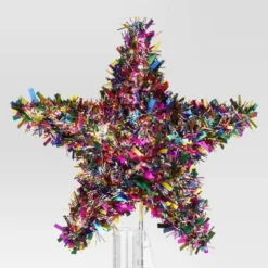 11" Lit-Led Multi Tinsel Star Twinkle Warm White Lights Christmas Tree Topper - Wondershop™ 7 11" Lit-Led Multi Tinsel Star Twinkle Warm White Lights Christmas Tree Topper - Wondershop™ -Old World Christmas GUEST 679e2025 0a32 4c2c 9ed7 22afd1274717