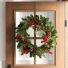 28" Mixed Greenery And Cedar With Pinecones And Red Berries Artificial Christmas Wreath Green - Wondershop™ -Old World Christmas GUEST 698cd7da 7104 43b2 a749 c4b053f92a7f