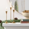 3pc Taper Metal Christmas Candle Holder Set Gold - Wondershop™ -Old World Christmas GUEST 6a2b30aa b49c 4dd3 a743 a572c74ade8f
