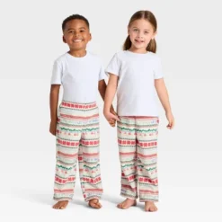 Toddler "Let It Snow" Fair Isle Microfleece Holiday Matching Family Pajama Pants - Wondershop™ Cream 9 Toddler "Let It Snow" Fair Isle Microfleece Holiday Matching Family Pajama Pants - Wondershop™ Cream -Old World Christmas GUEST 6f910ef2 d720 4e53 a8b9 47c906f75a15