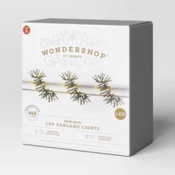 448ct LED Christmas Mini String Lights Garland Warm White Black Wire - Wondershop™ -Old World Christmas GUEST 703446f4 4acf 4cdb b308 90f0a404594f