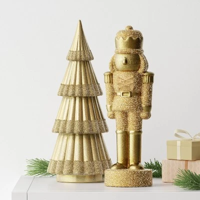 11.5" Christmas Nutcracker With Glittered Finish - Wondershop™ 3 11.5" Christmas Nutcracker With Glittered Finish - Wondershop™