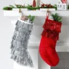 20" Christmas Tinsel Stocking Silver - Wondershop™ -Old World Christmas GUEST 73a91307 17af 42ba 9f1c 26c7ff943e3f 1